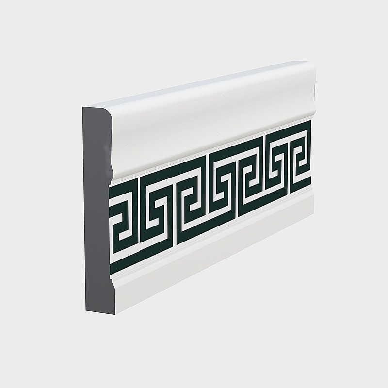 Greek Key Molding 3D model