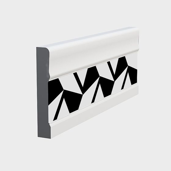 Modern Minimalist Baseboard 3D model