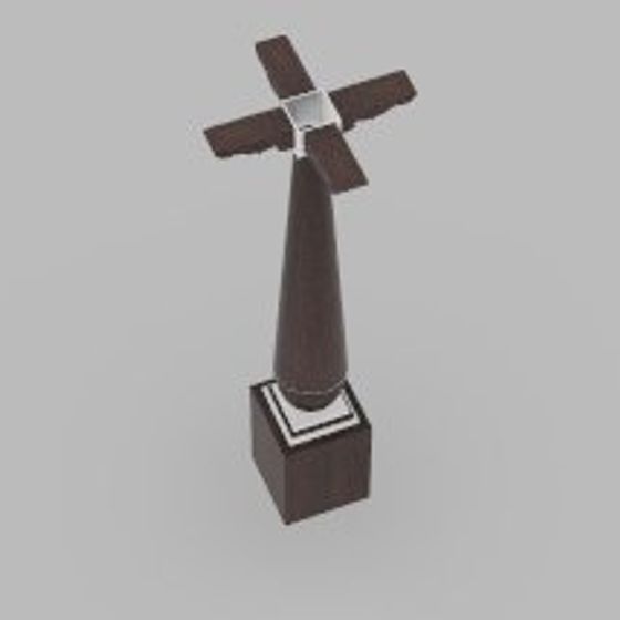 Windmill Trophy 3D Model