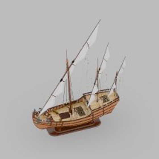 Captivating Sailing Adventure 3D model