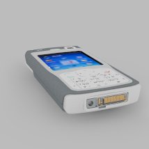 Stylish 3D Smartphone Model for Creative Projects