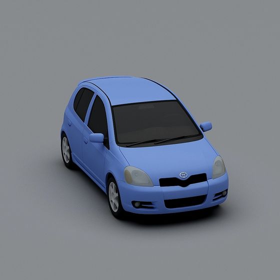 Charming City Sprite Car 3D model