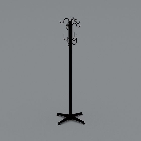 Stylish Fashion Hanger 3D model for Modern Spaces