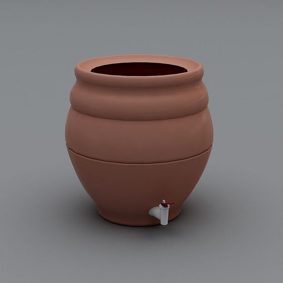 Vintage Water Jar 3D model
