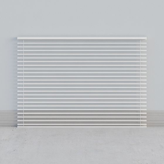 Elegant Blinds 3D Model for Contemporary Spaces