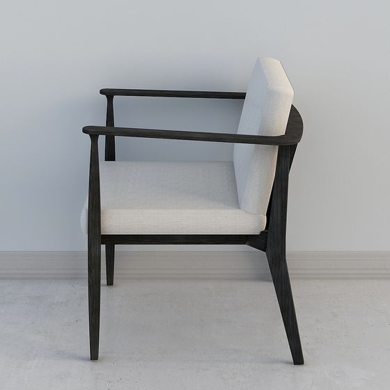 Urban Leisure Chair 3D model for Modern Design