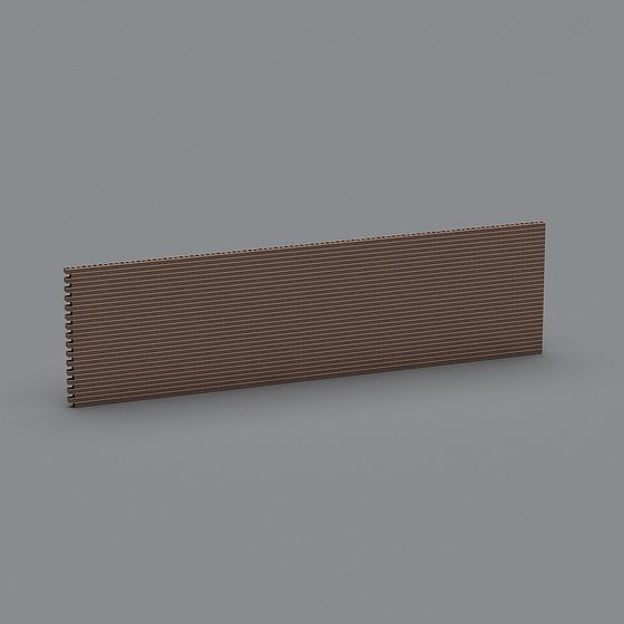 Wood Grain Divider 3D model
