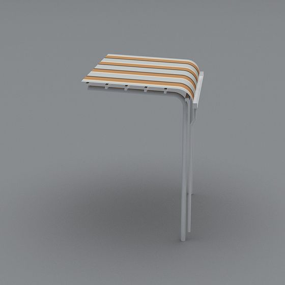 Elegant Urban Canopy 3D model