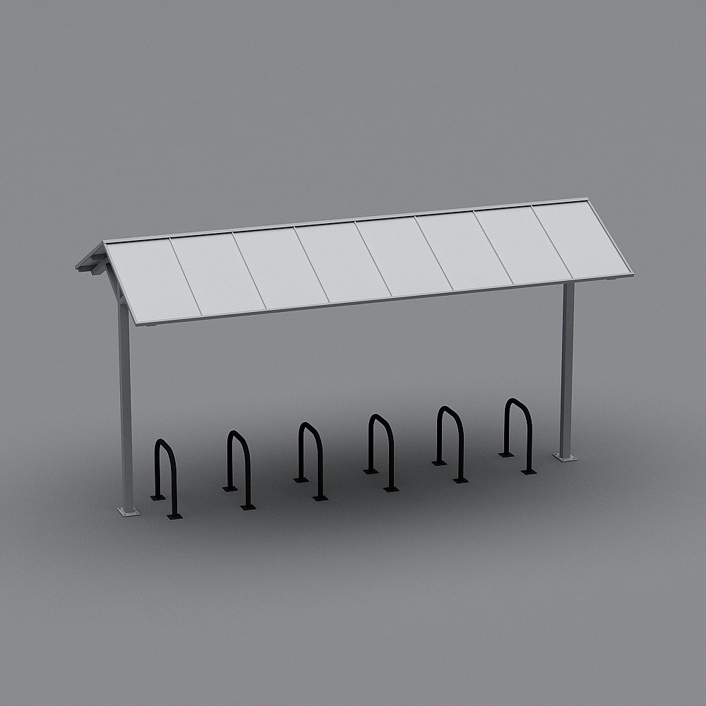 Parking shed Carport veterinaria