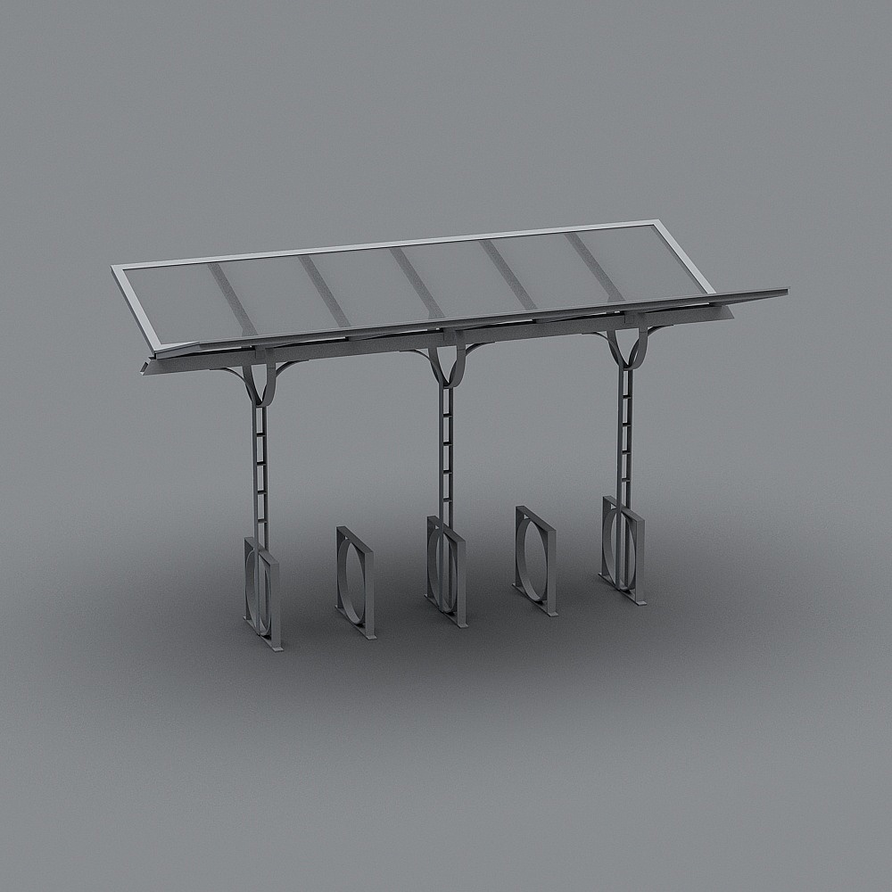 Parking shed Carport veterinaria