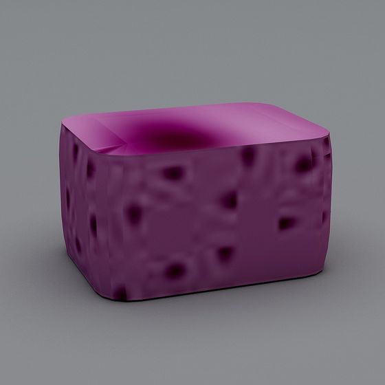 Purple Crystal 3D Model