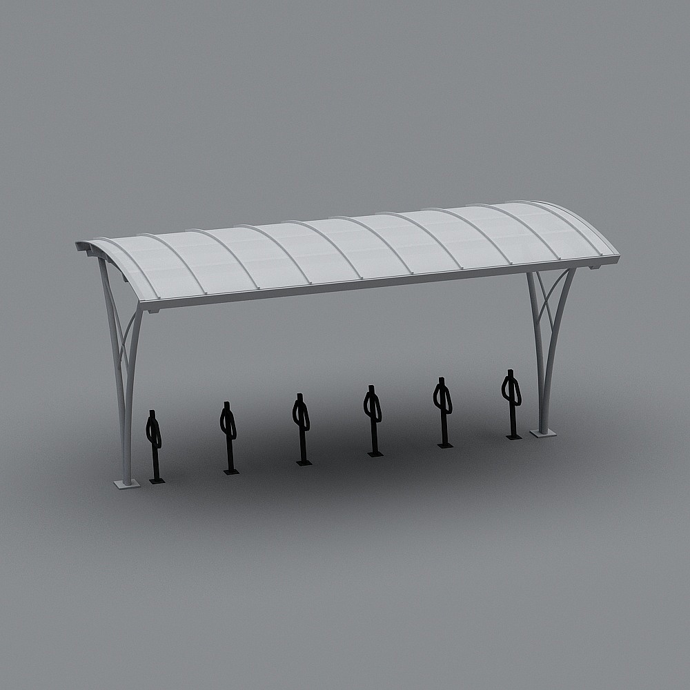 Parking shed Carport veterinaria