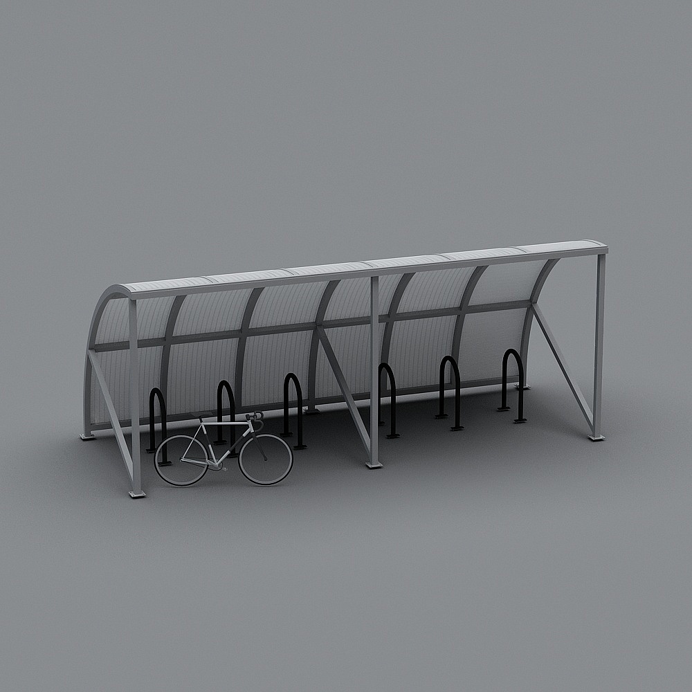 Parking shed Carport veterinaria