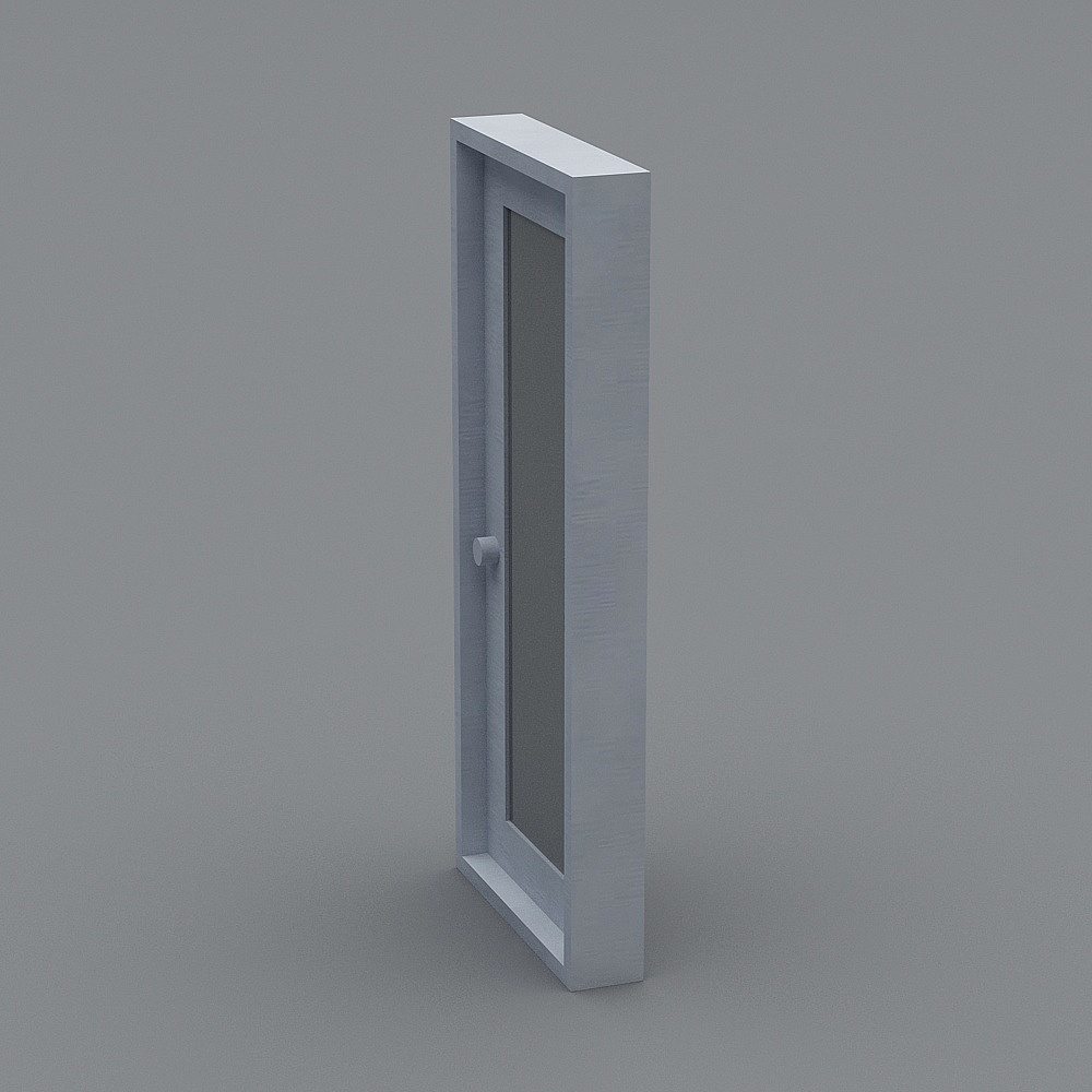 Elegant Minimalist 3D Door Frame Model