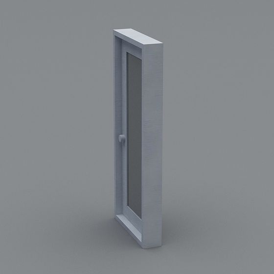 Elegant Minimalist 3D Door Frame Model