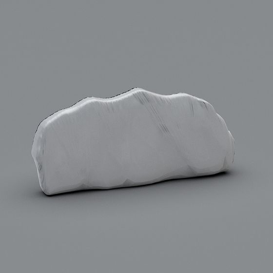 Futuristic Streamlined Car 3D Model