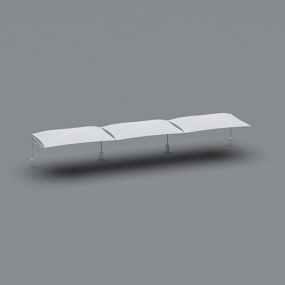 Practical Carport 3D Model for Outdoor Spaces