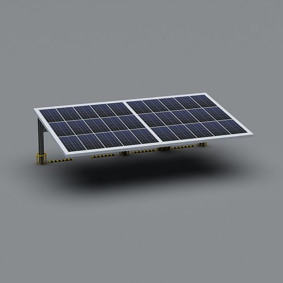 Modern Solar Panel 3D Model