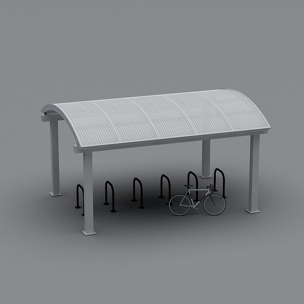 Parking shed Carport veterinaria