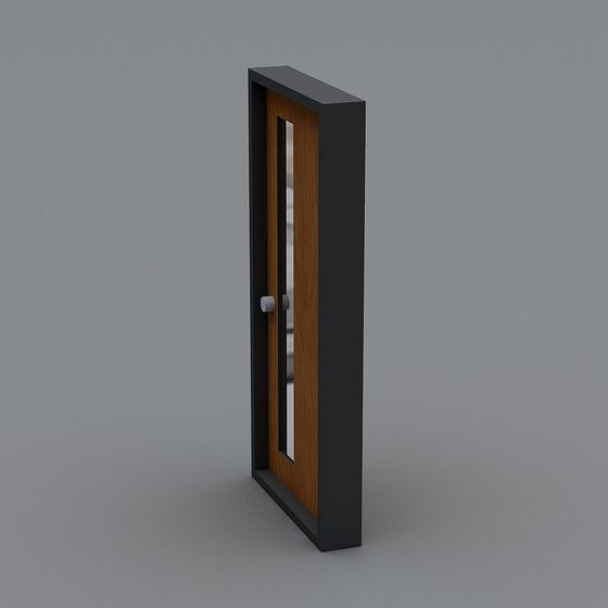 City Window Door 3D Model for Modern Architecture
