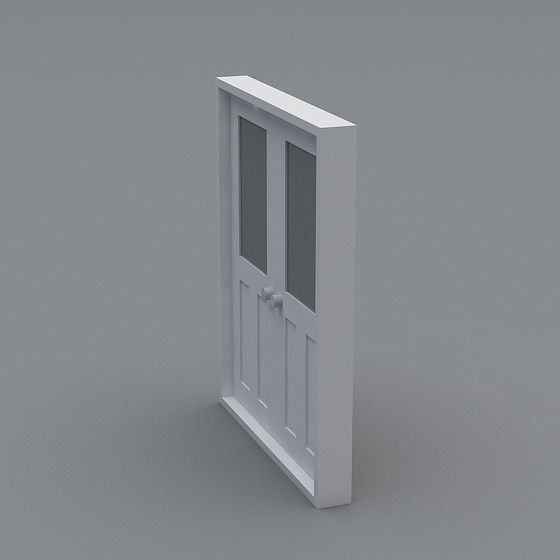 City Window Door 3D model