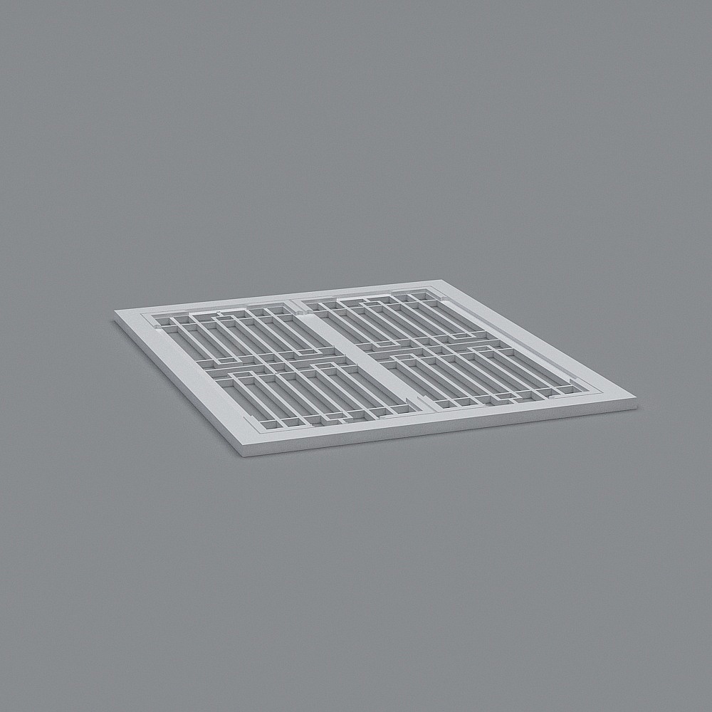 Sleek Vent 3D model for Modern Design