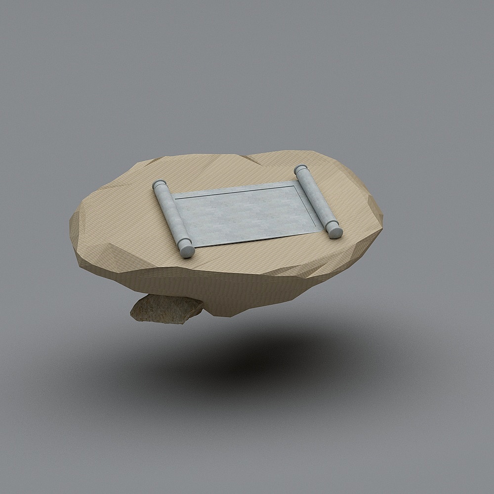 Identification Landscape Stone