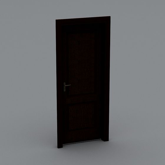 Vintage Wooden Door 3D model for Creative Projects