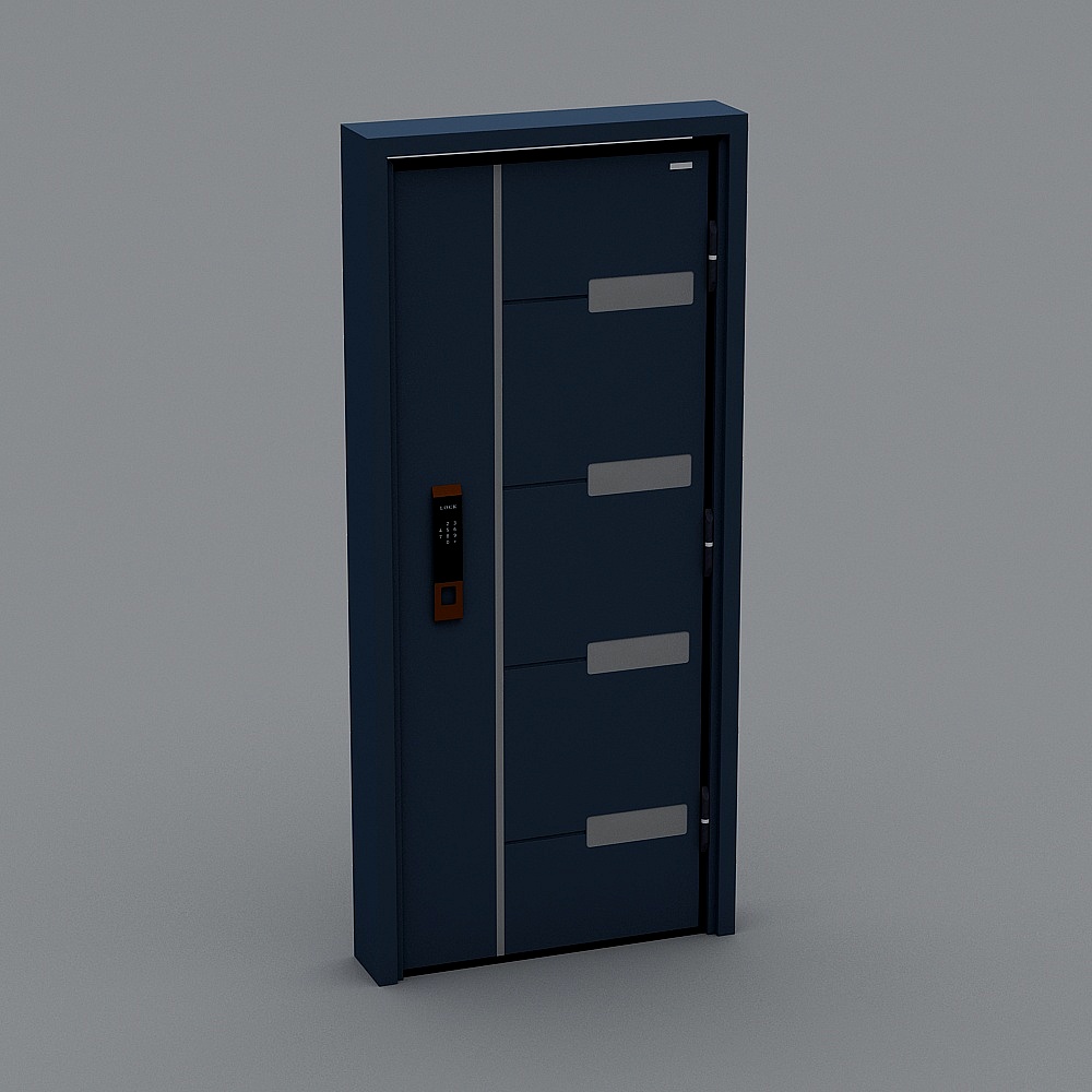 Urban Gate 3D model for Modern Spaces