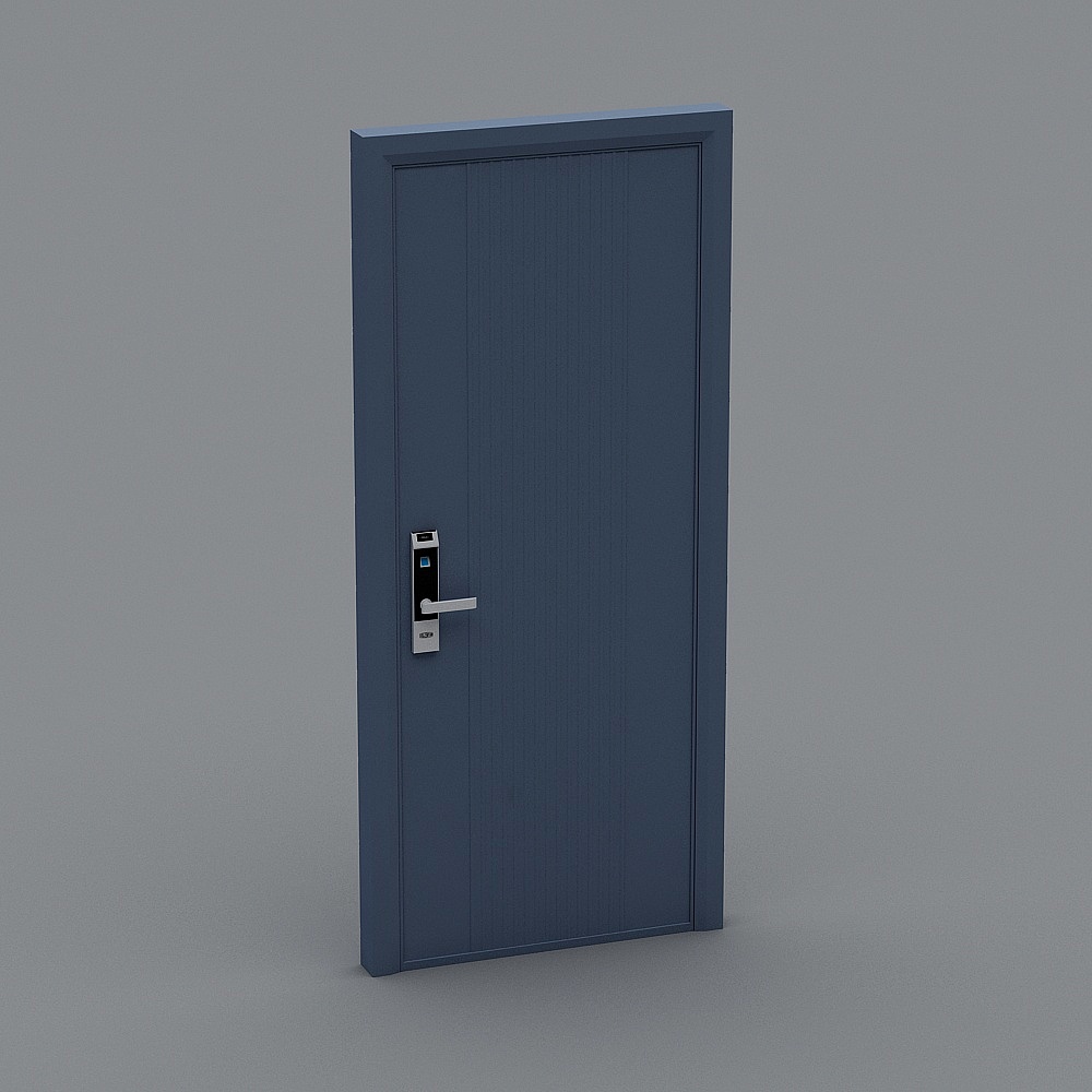 Minimalist Functional Door 3D model