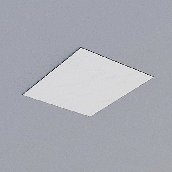 Gray Silky Marble Honeycomb Panel 3D Model