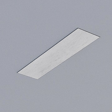 Gray Honeycomb Panel 3D Model