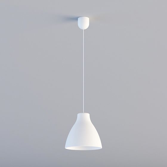 Minimalist Low-Poly Chandelier 3D model