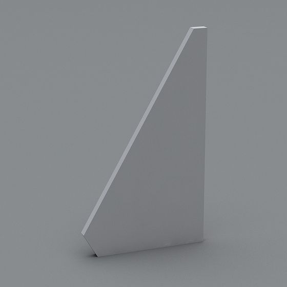 Tilted Geometric 3D model