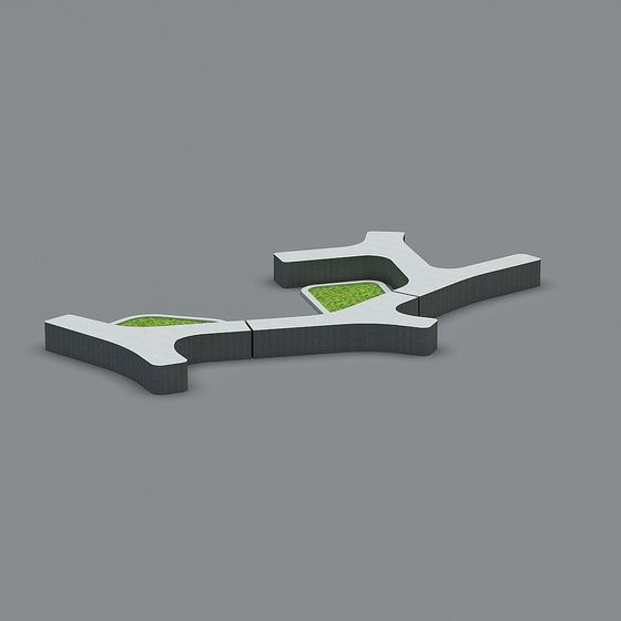 Nature-Inspired Low-Polygon 3D Model