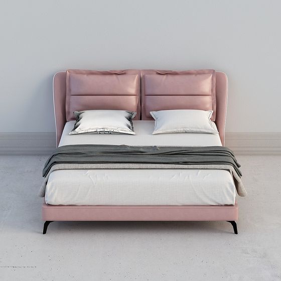 Urban Elegance Bed 3D model