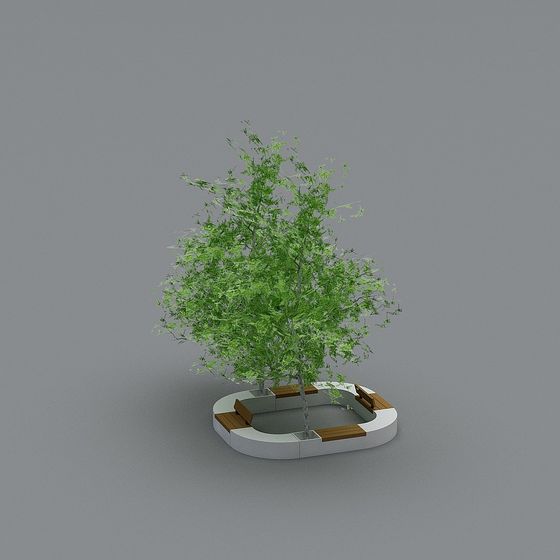 Urban Oasis 3D model for Designers and Developers