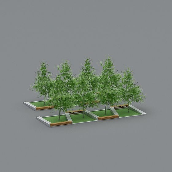 Urban Oasis 3D Model for Designers