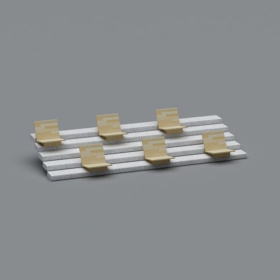 Urban Stair Seating 3D model