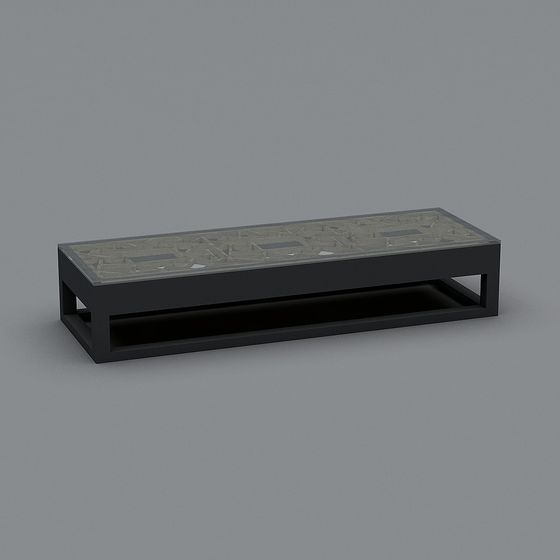 City Window Coffee Table 3D model