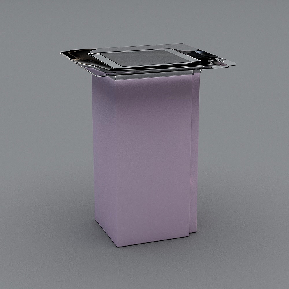 Futuristic Column 3D model