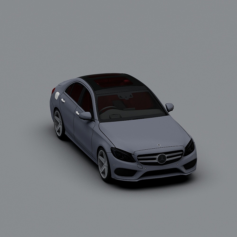 Mercedes Benz double sunroof sedan