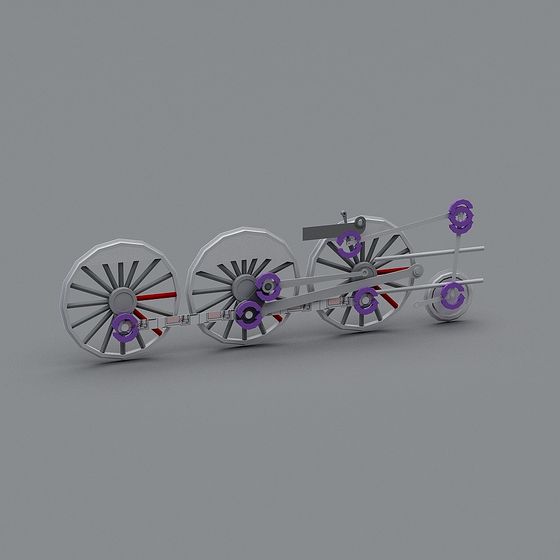 Futuristic Mechanical Vehicle 3D model