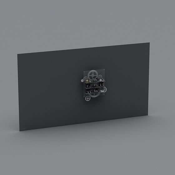 Stunning Gear Mechanism 3D model