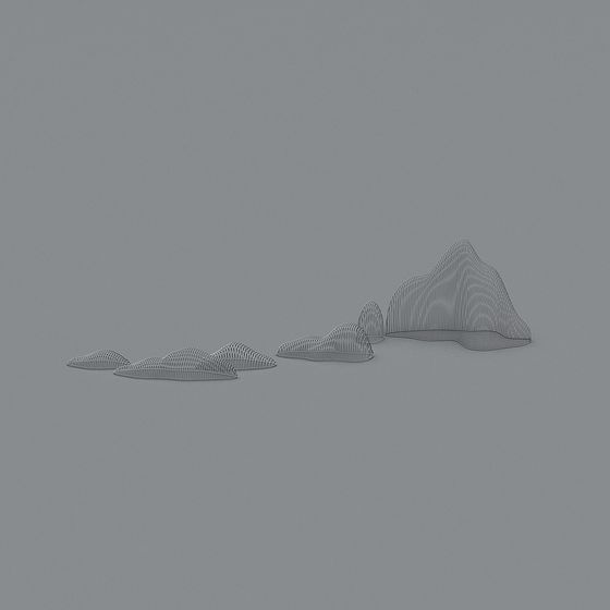 Low Poly 3D Mountain Models for Creative Projects