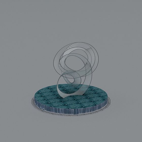 Spiral Dance 3D model