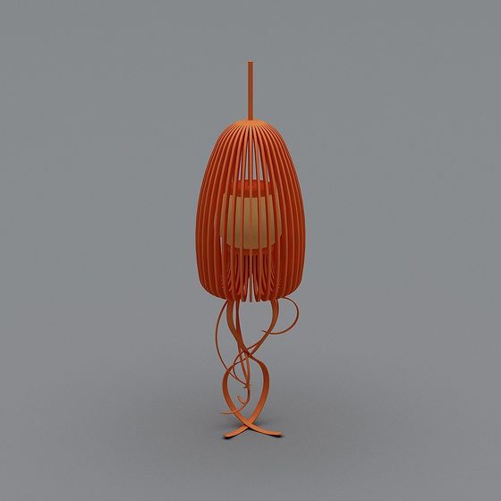 Unique Low-Poly 3D Model Lighting Design