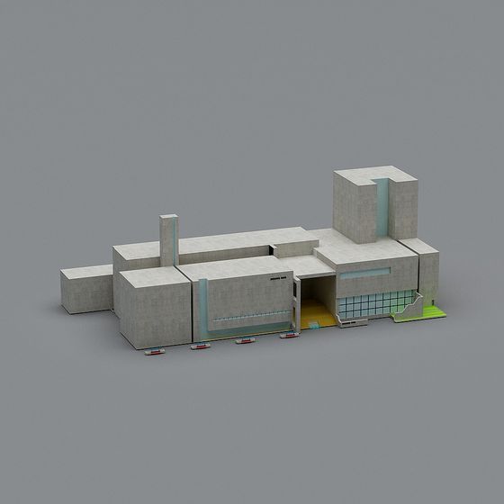 Urban Edge Architecture 3D model