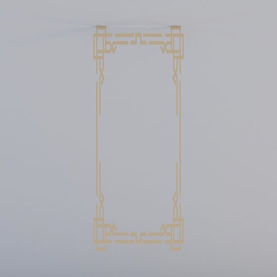 Art Deco Frame 3D model