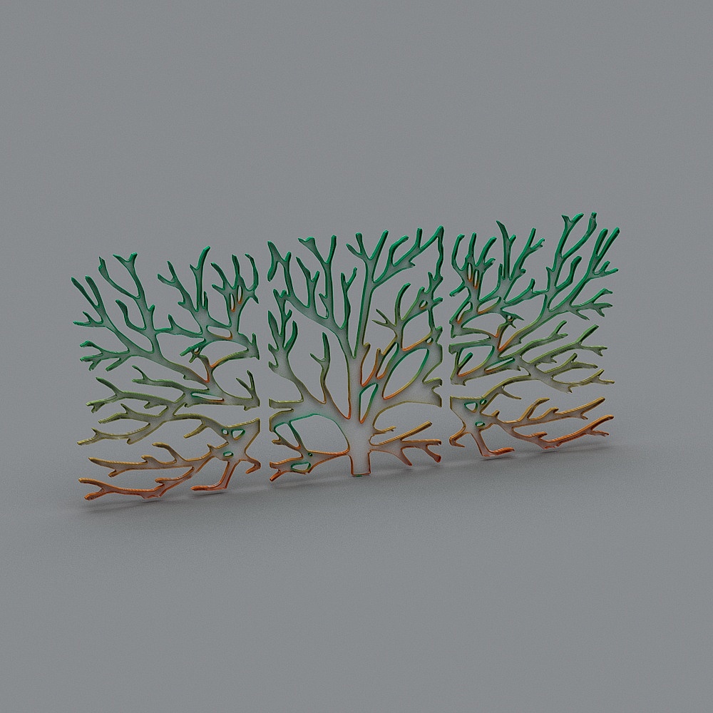 Coral Dance 3D Model